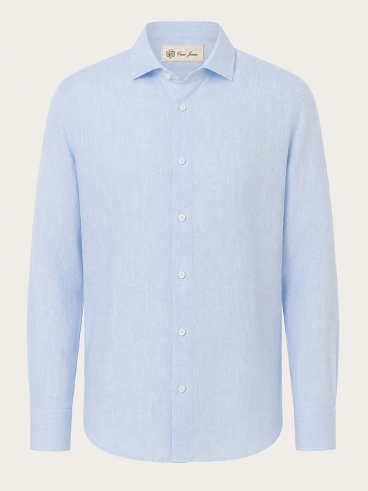 Camisa Linho Manga Longa Premium