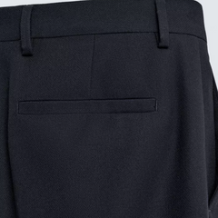 Calça de Traje com Lã